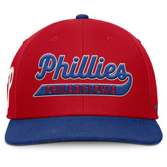 Philadelphia Phillies Pro Performance Snapback Hat Red/Royal