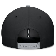 Chicago White Sox Pro Performance Snapback Hat Black/Gray
