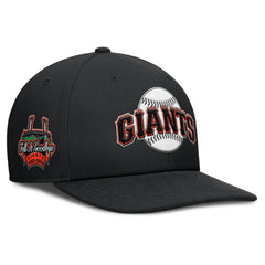 San Francisco Giants Pro Performance Snapback Hat Black