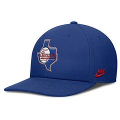 Texas Rangers Pro Performance Snapback Hat Royal