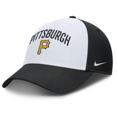 Pittsburgh Pirates Club Performance Adjustable Hat White/Black