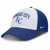 Kansas City Royals Club Performance Adjustable Hat White/Royal