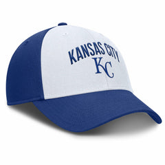 Kansas City Royals Club Performance Adjustable Hat White/Royal