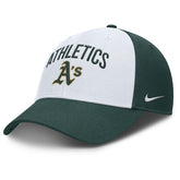 Athletics Club Performance Adjustable Hat White/Green