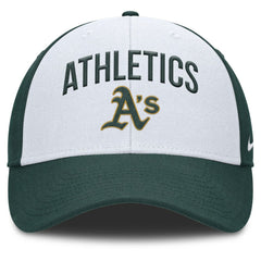Athletics Club Performance Adjustable Hat White/Green