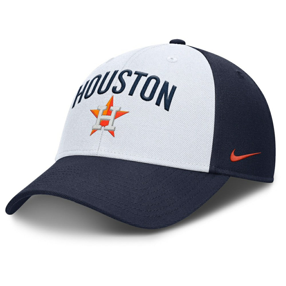 Houston Astros Club Performance Adjustable Hat White/Navy