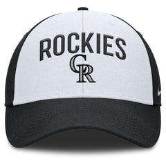 Colorado Rockies Club Performance Adjustable Hat White/Black