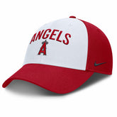 Los Angeles Angels Club Performance Adjustable Hat White/Red