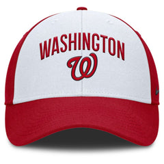 Washington Nationals Club Performance Adjustable Hat White/Red