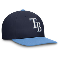 Tampa Bay Rays Pro Performance Snapback Hat Navy/Blue