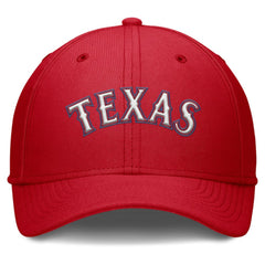 Texas Rangers Rise Performance Flex Hat Red