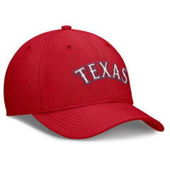 Texas Rangers Rise Performance Flex Hat Red