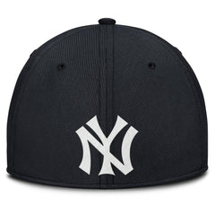 New York Yankees Rise Swoosh Performance Flex Hat Navy/Gray