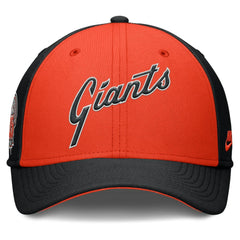 San Francisco Giants Rise Swoosh Performance Flex Hat Black/Orange