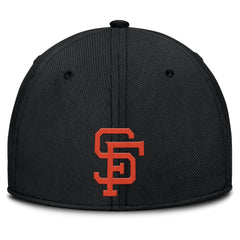 San Francisco Giants Rise Swoosh Performance Flex Hat Black/Orange