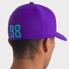 Arizona Diamondbacks 2025 City Connect Rise Swoosh Performance Flex Hat Purple