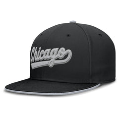 Chicago White Sox Primetime Dri-FIT Round Bill True Fitted Hat Black