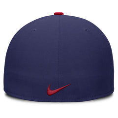 Chicago Cubs Primetime Dri-FIT Round Bill True Fitted Hat Royal