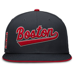 Boston Red Sox Primetime Dri-FIT Round Bill True Fitted Hat Navy