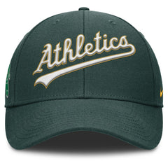 Athletics Rise Gaberdine Adjustable Hat Green