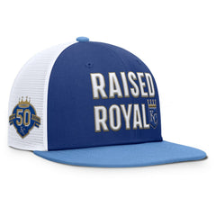 Kansas City Royals Pro Performance Trucker Snapback Hat Royal/Light Blue