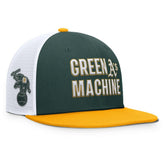 Athletics Pro Trucker Snapback Hat Green