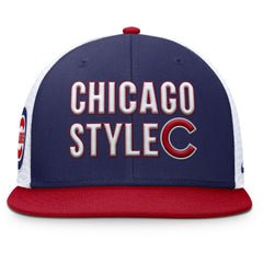 Chicago Cubs Pro Trucker Snapback Hat Royal