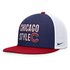 Chicago Cubs Pro Trucker Snapback Hat Royal