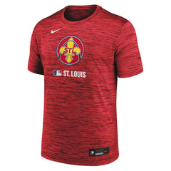 St. Louis Cardinals Authentic Collection City Connect Velocity Dri-FIT T-Shirt Red