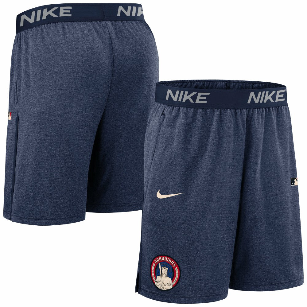 Cleveland Guardians Authentic Collection City Connect Performance Knit Shorts Navy