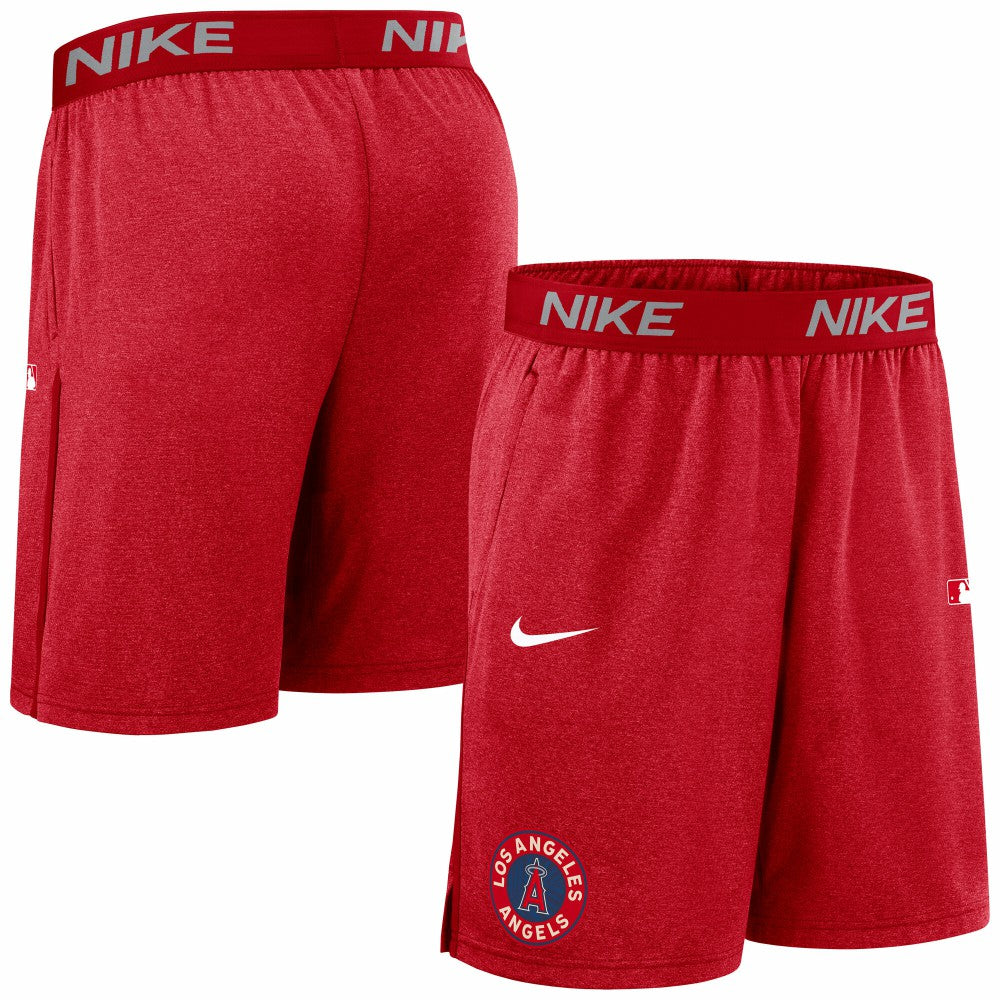 Los Angeles Angels Authentic Collection City Connect Performance Knit Shorts Red