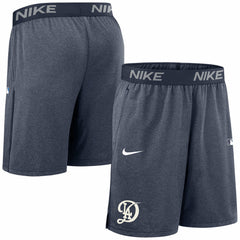 Los Angeles Dodgers Authentic Collection City Connect Performance Knit Shorts Navy