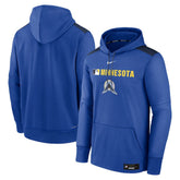 Minnesota Twins Authentic Collection City Connect Therma Pullover Hoodie Royal