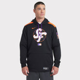 San Francisco Giants 2025 City Connect Authentic Collection Performance Pullover Hoodie Black