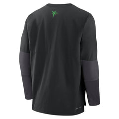 Tampa Bay Rays 2025 City Connect Authentic Collection Player Dri-FIT Lightweight Pullover Black
