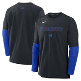 Toronto Blue Jays 2025 City Connect Authentic Collection Player Dri-FIT Lightweight Pullover Black
