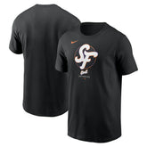 San Francisco Giants 2025 City Connect Large Logo T-Shirt Black