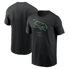 Tampa Bay Rays City Connect Large Logo T-Shirt Black