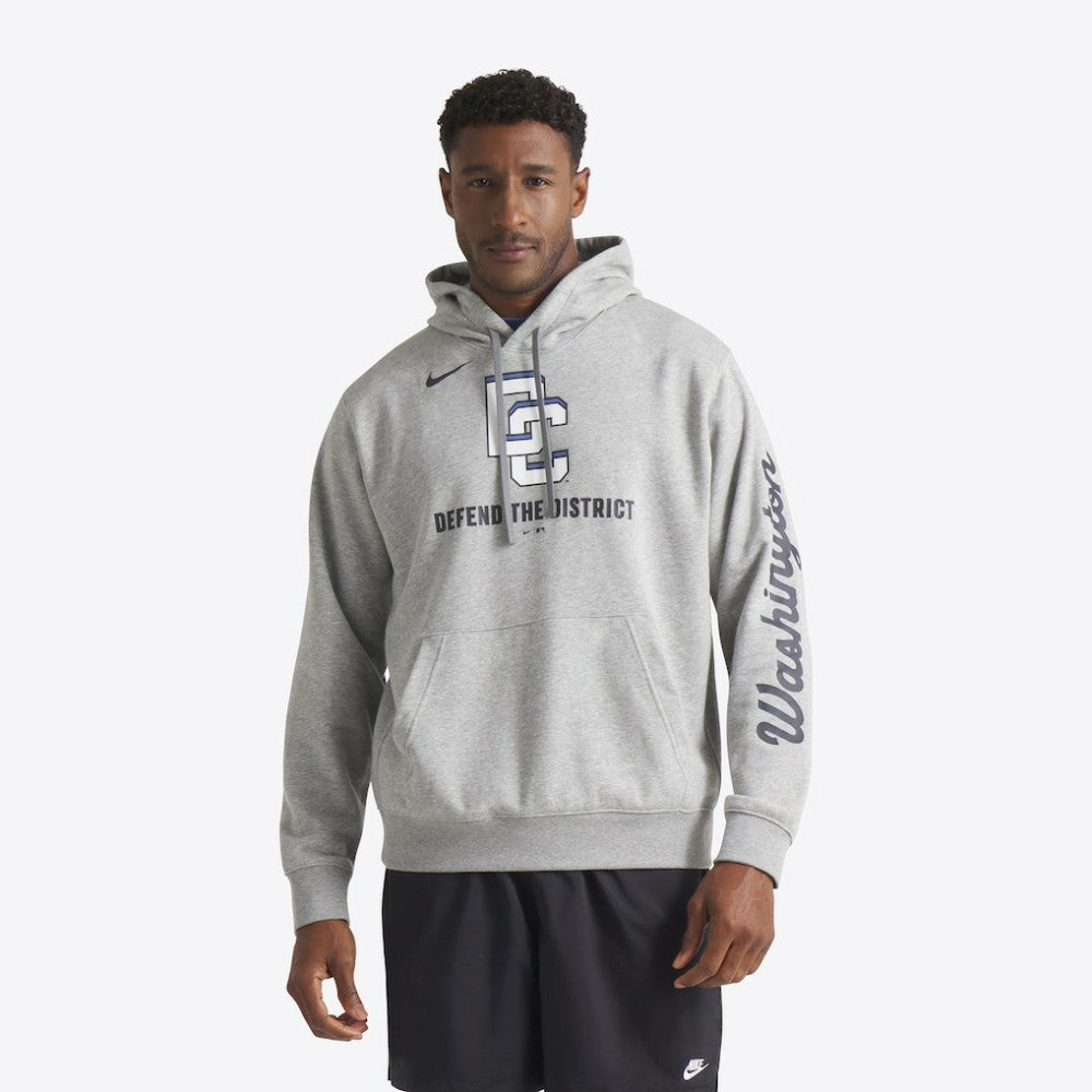 Washington Nationals 2025 City Connect French Terry Club Pullover Hoodie Heather Gray