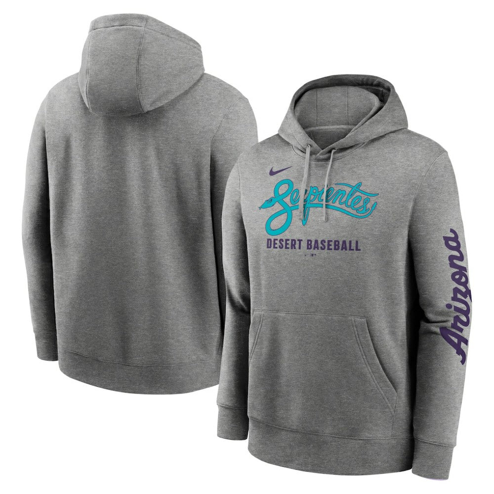 Arizona Diamondbacks City Connect Club Hoodie Heather Charcoal