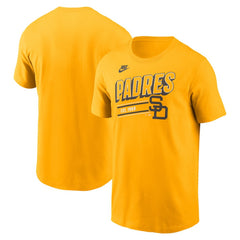San Diego Padres Cooperstown Collection Retro T-Shirt Gold