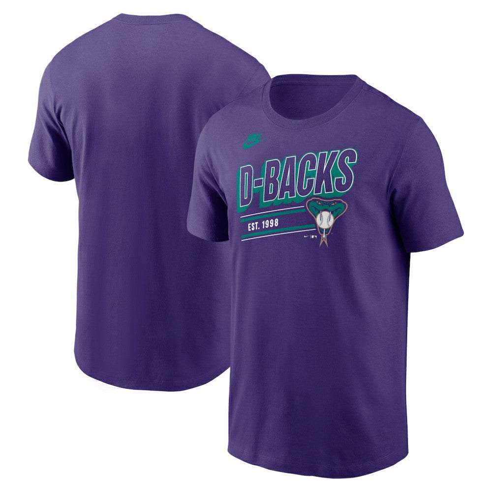 Arizona Diamondbacks Cooperstown Collection Retro T-Shirt Purple