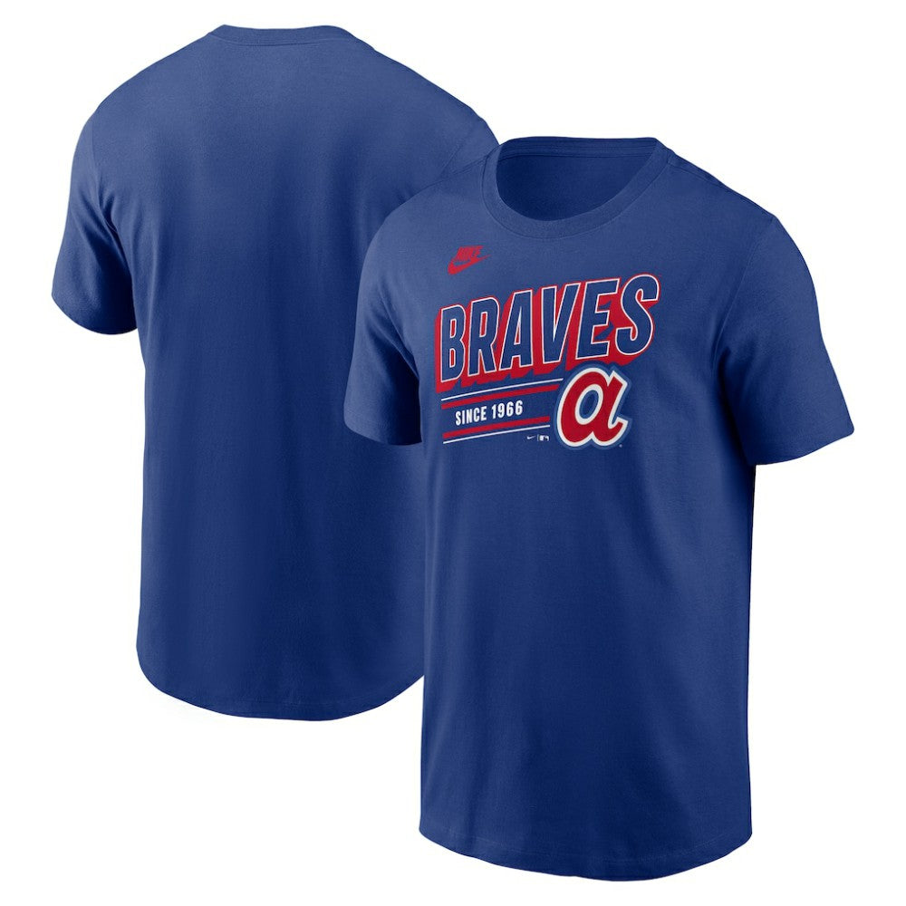 Atlanta Braves Cooperstown Collection Retro T-Shirt Royal