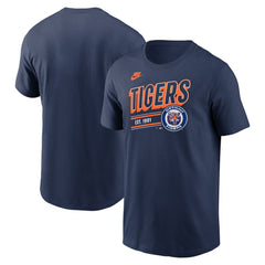 Detroit Tigers Cooperstown Collection Retro T-Shirt Navy