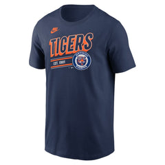 Detroit Tigers Cooperstown Collection Retro T-Shirt Navy