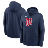 Minnesota Twins Cooperstown Collection Logo Club Hoodie Navy