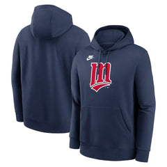 Minnesota Twins Cooperstown Collection Logo Club Hoodie Navy