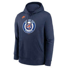 Detroit Tigers Cooperstown Collection Logo Club Hoodie Navy