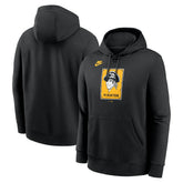 Pittsburgh Pirates Cooperstown Collection Logo Club Hoodie Black