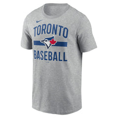 Toronto Blue Jays Arched T-Shirt Heather Charcoal